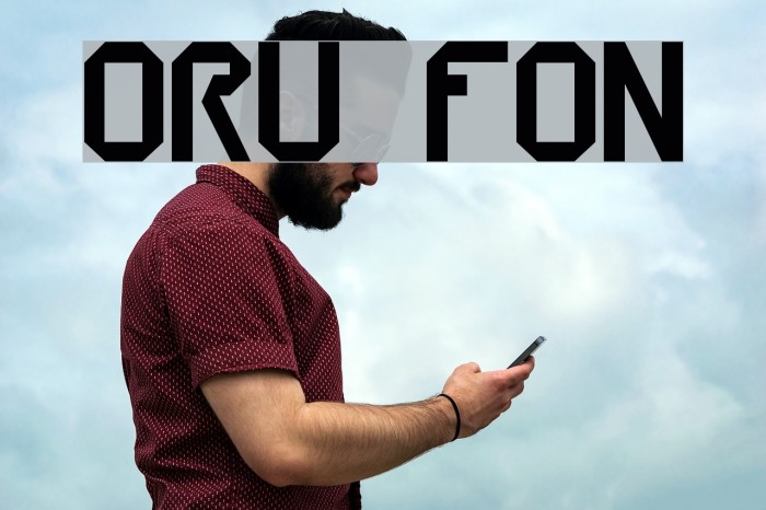 ORU Font examples