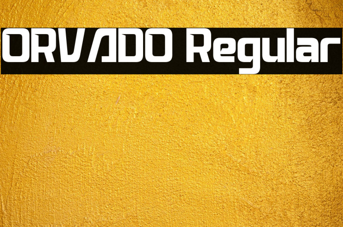 ORVADO Regular Example 1