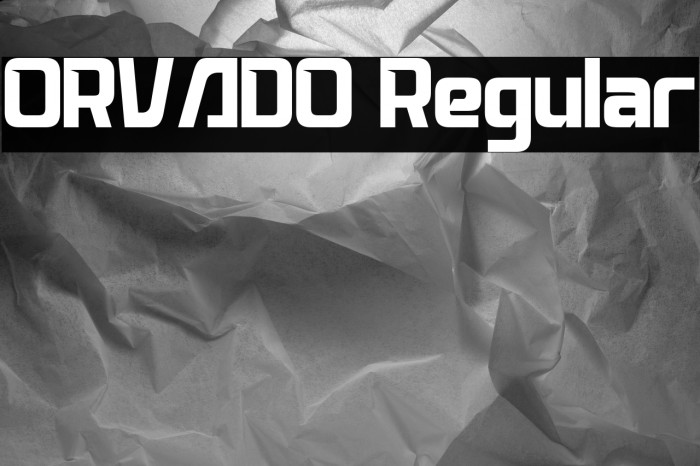 ORVADO Regular Example 3