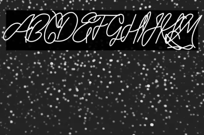 ORYZA SATIVA DEMO Font examples