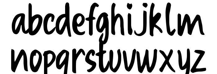 OraRet Font LOWERCASE