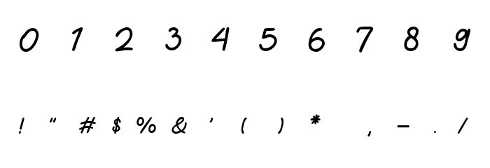 Orabelle Font OTHER CHARS