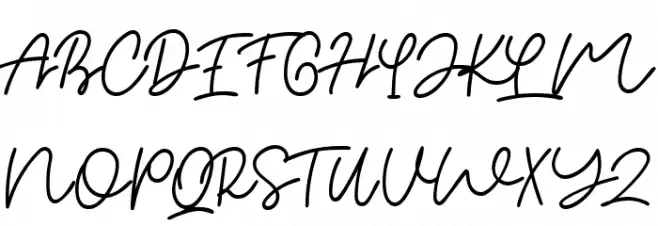 Orabelle Schriftart Groß
