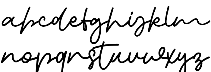 Orabelle Font LOWERCASE