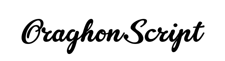 OraghonScript  Descarca Fonturi Gratis