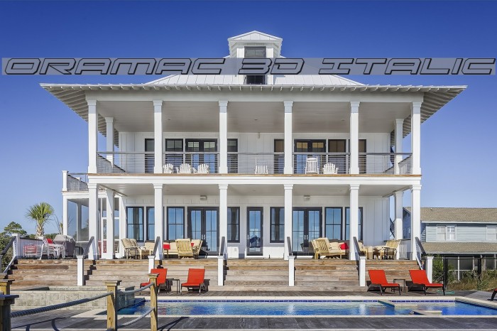 Oramac 3D Italic Example 3