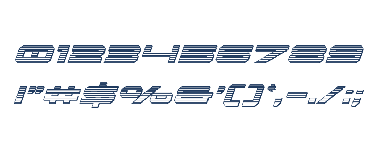 Oramac Chrome Italic Other Characters