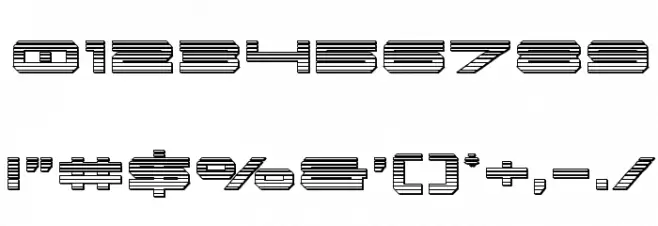 Oramac Chrome Font OTHER CHARS