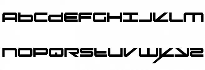 Oramac Condensed フォント 大文字