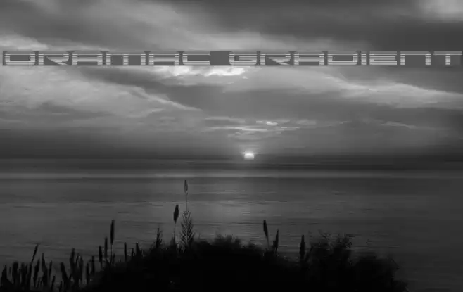 Oramac Gradient Font examples