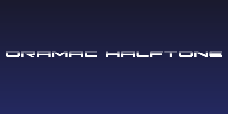 Oramac Halftone Social Header
