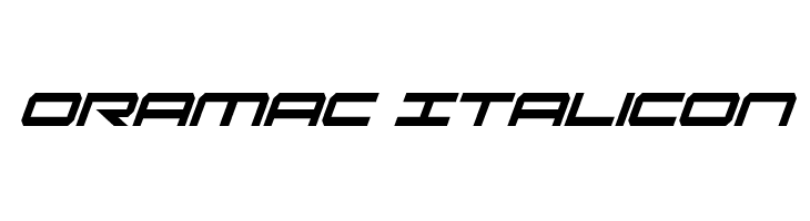 Oramac ItaliCon  Fuentes Gratis Descargar