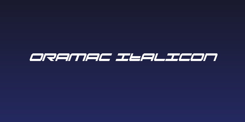 Oramac ItaliCon Social Header
