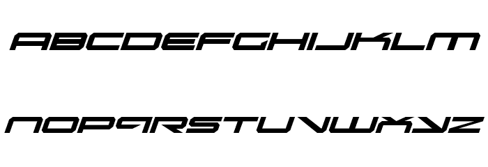 Oramac Italic Font LOWERCASE