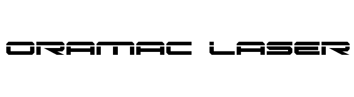 Oramac Laser  Free Fonts Download