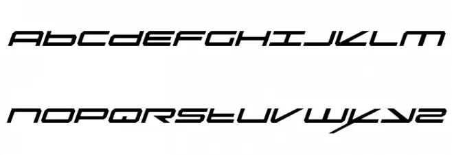 Oramac Light Italic Fuentes MAYÚSCULAS
