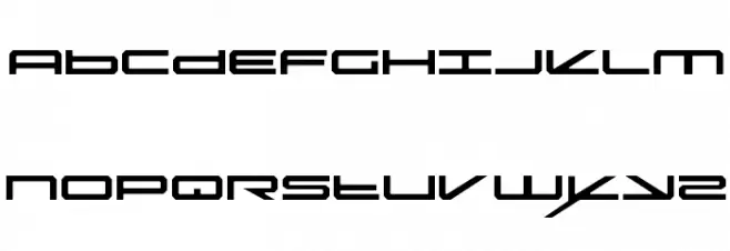 Oramac Light 字体 大写