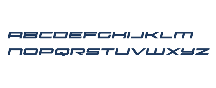 Oramac Semi-Italic Lowercase