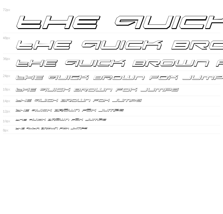 Oramac Shadow Italic Waterfall