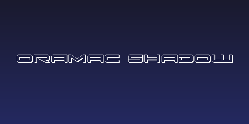 Oramac Shadow Social Header
