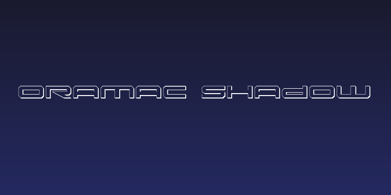Oramac Shadow Social Header