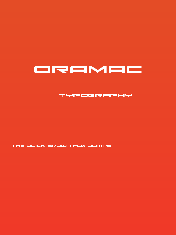 Oramac Poster