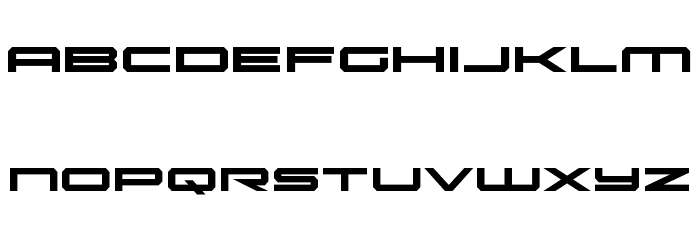 Oramac Font LOWERCASE