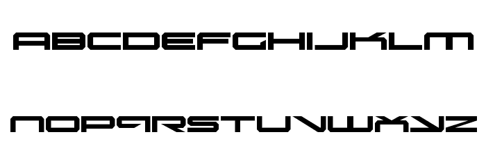 Oramac Font LOWERCASE