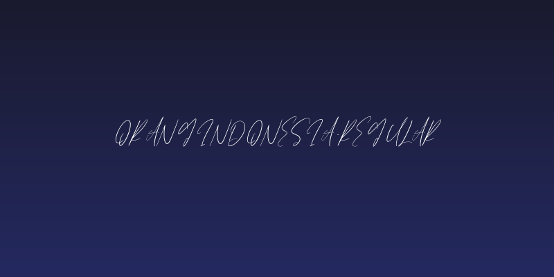 OrangIndonesia-Regular Social Header