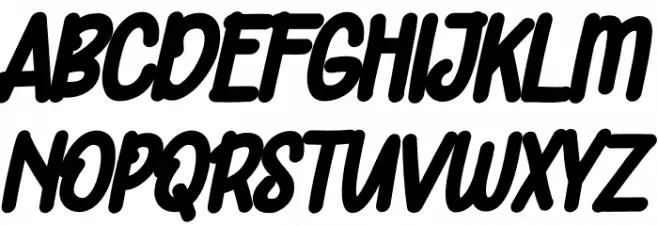 Orange Cats PERSONAL USE ONLY Bold Italic Font Litere mari