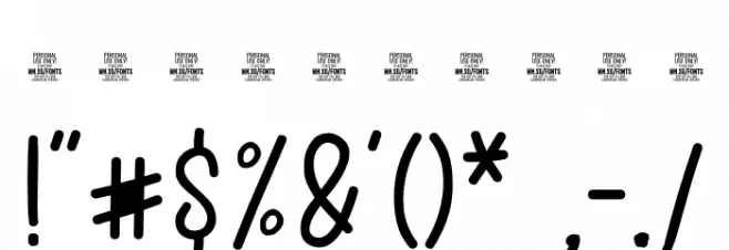 Orange Cats PERSONAL USE ONLY Thin Font OTHER CHARS