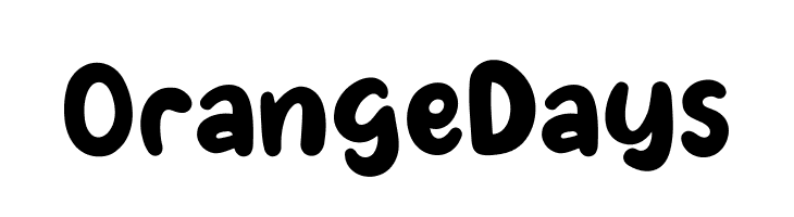 Orange Days  Fuentes Gratis Descargar