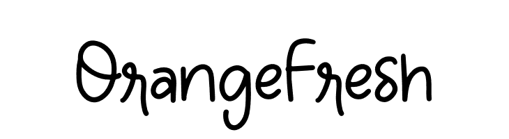 Orange Fresh  Fuentes Gratis Descargar