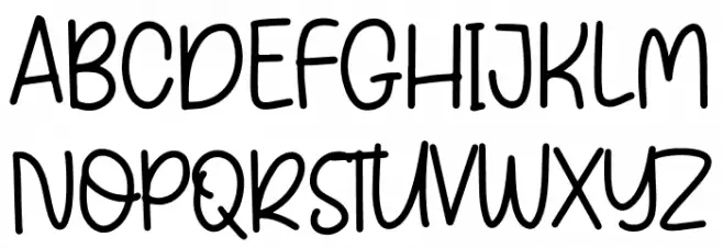 Orange Fresh Шрифта ВЕРХНИЙ