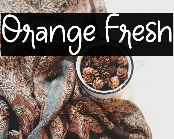 Orange Fresh Example 3