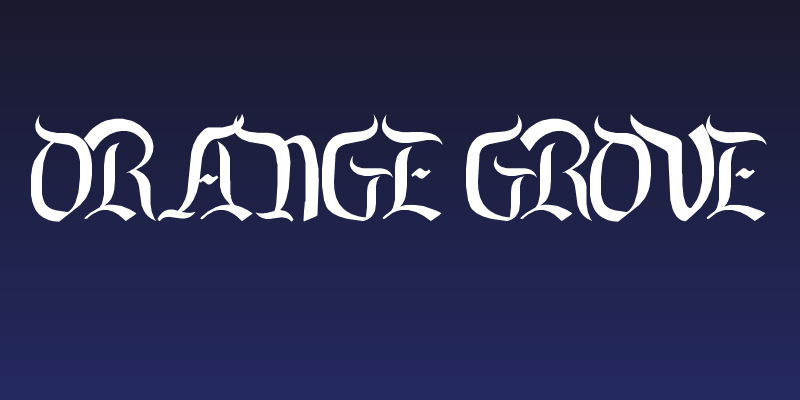Orange Grove Social Header