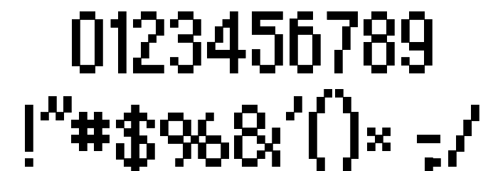 Orange Kid Font OTHER CHARS
