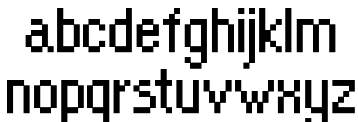 Orange Kid Font LOWERCASE