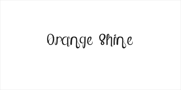 Orange Shine Logo