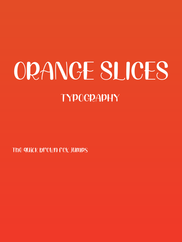Orange Slices Poster