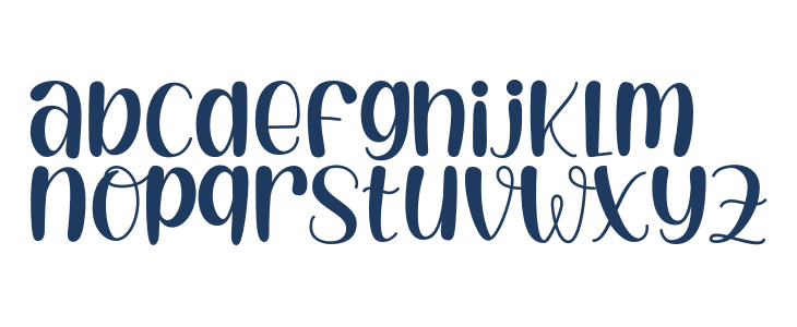 Orange Slices Lowercase