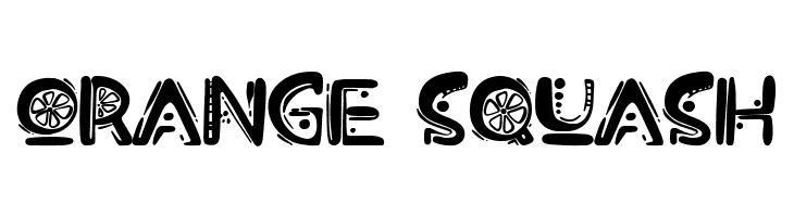 Orange Squash Font