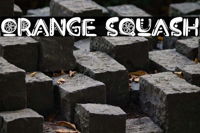 Orange Squash Example 2