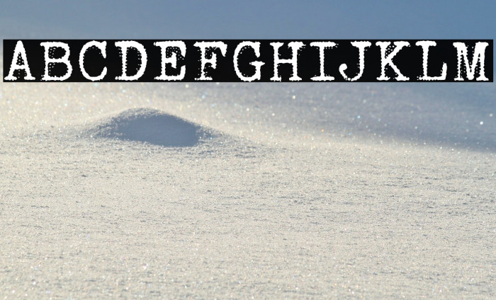 Orange Typewriter Example 1