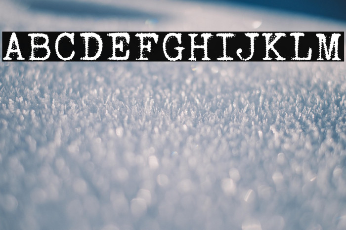 Orange Typewriter Example 2