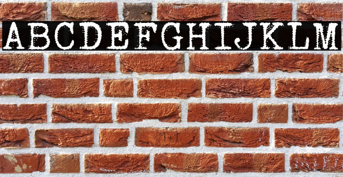 Orange Typewriter Example 3