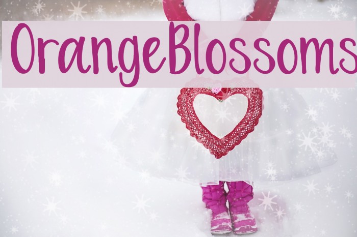 OrangeBlossoms Example 1