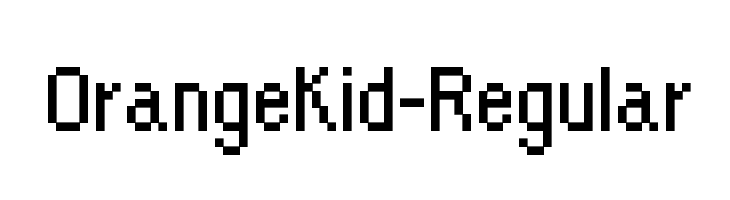OrangeKid-Regular Font