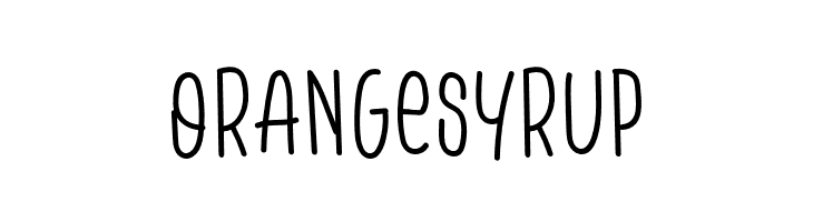 OrangeSyrup  Fuentes Gratis Descargar