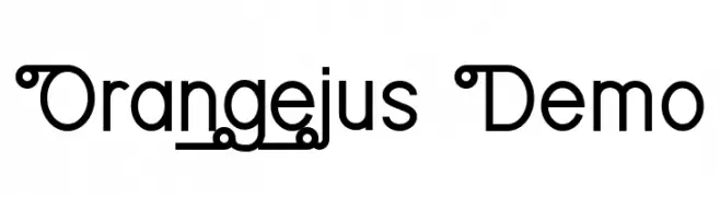 Orangejus Demo  Fuentes Gratis Descargar